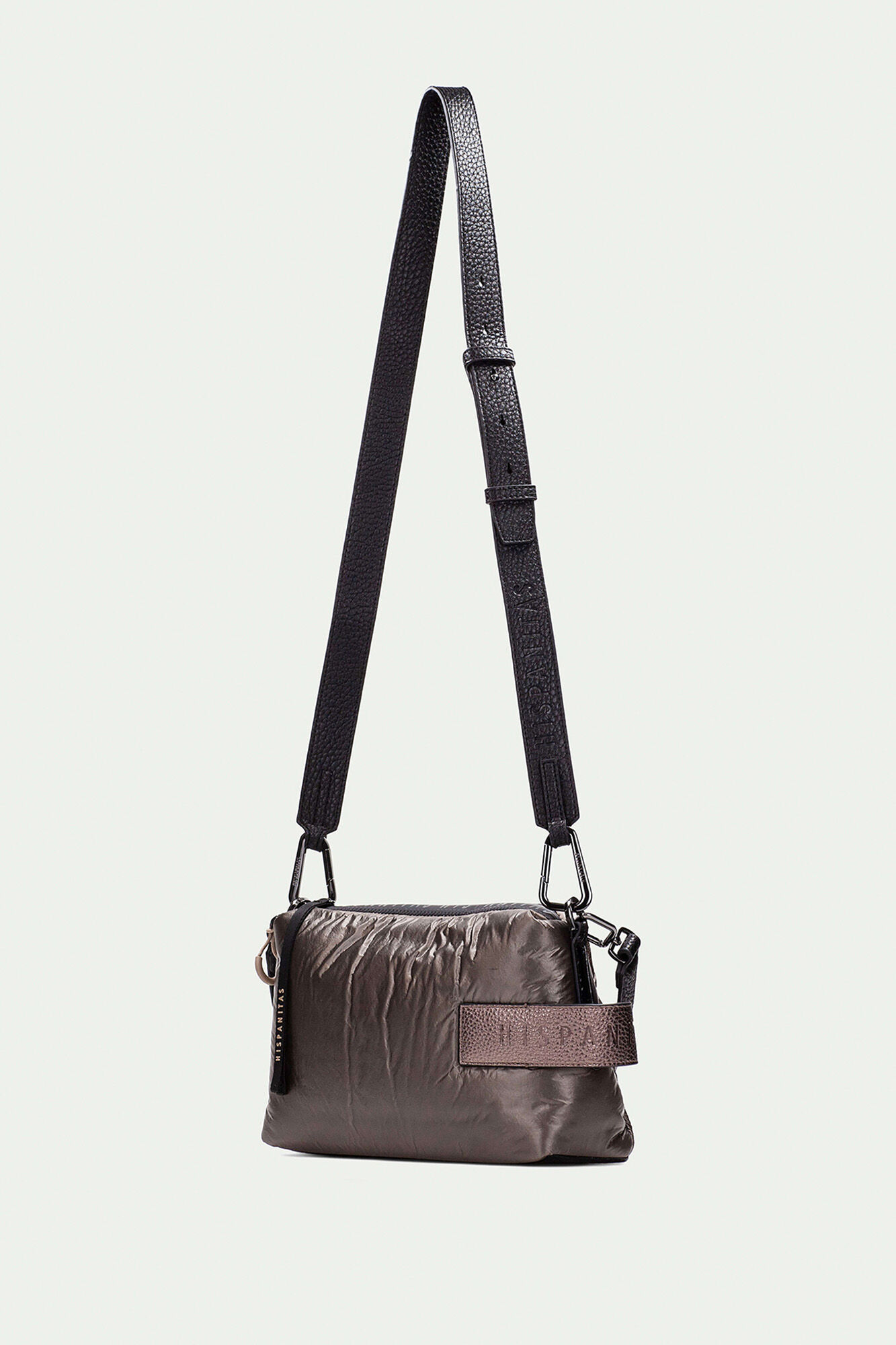 Hispanitas Bolsa de ombro de nylon Castanho