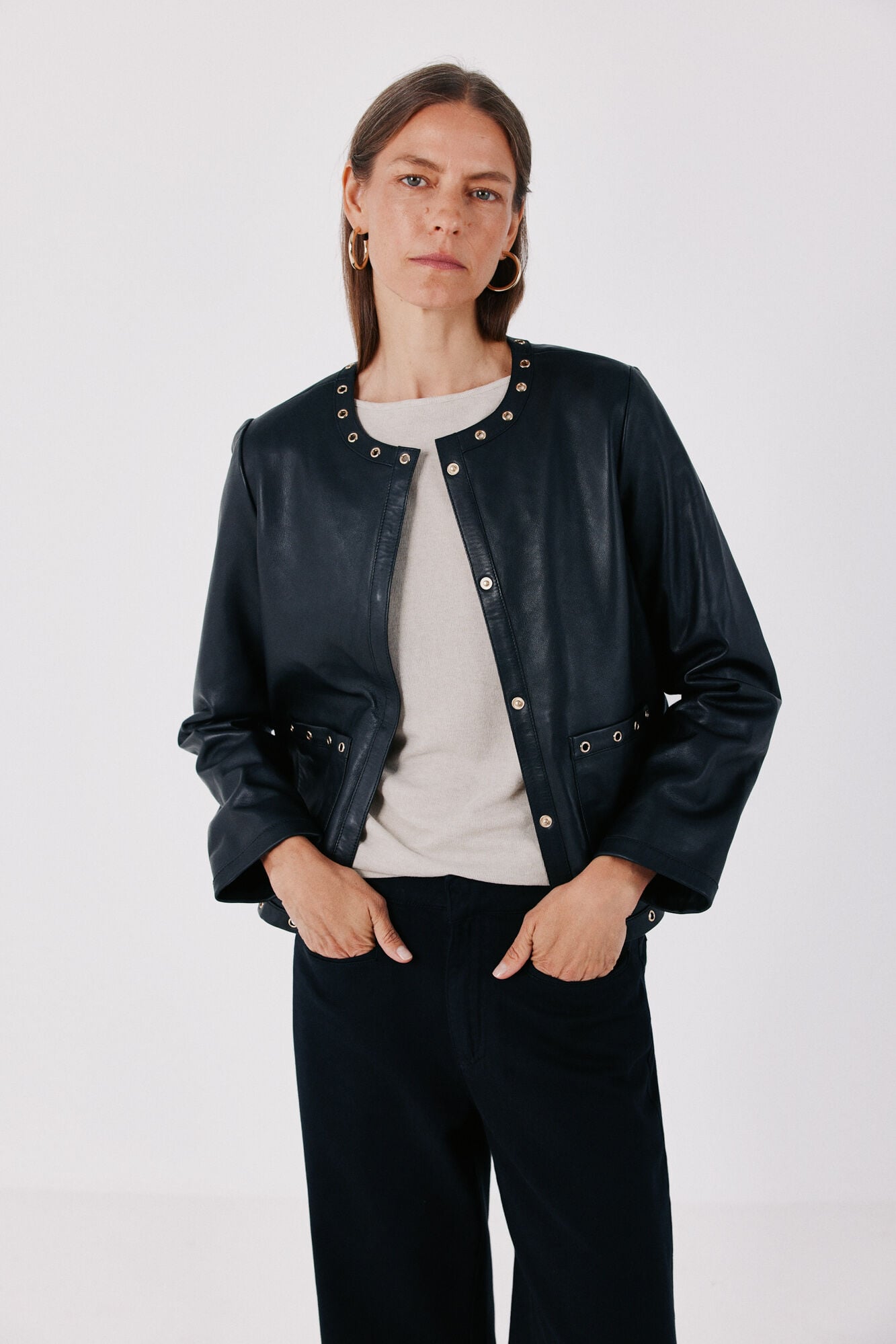 Cortefiel Studded jacket