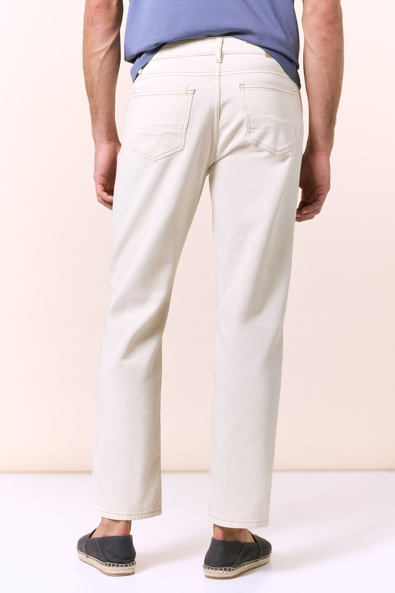OOTO New straight fit jeans Ivory