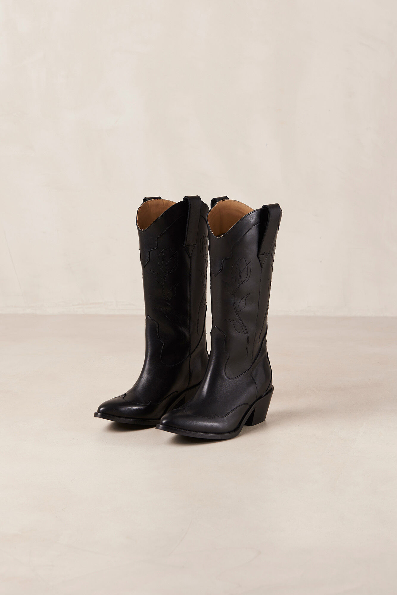 Alohas Botas de pele Liberty Preto