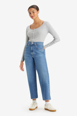 Cortefiel Jeans High Rise Wide Leg™ Azul