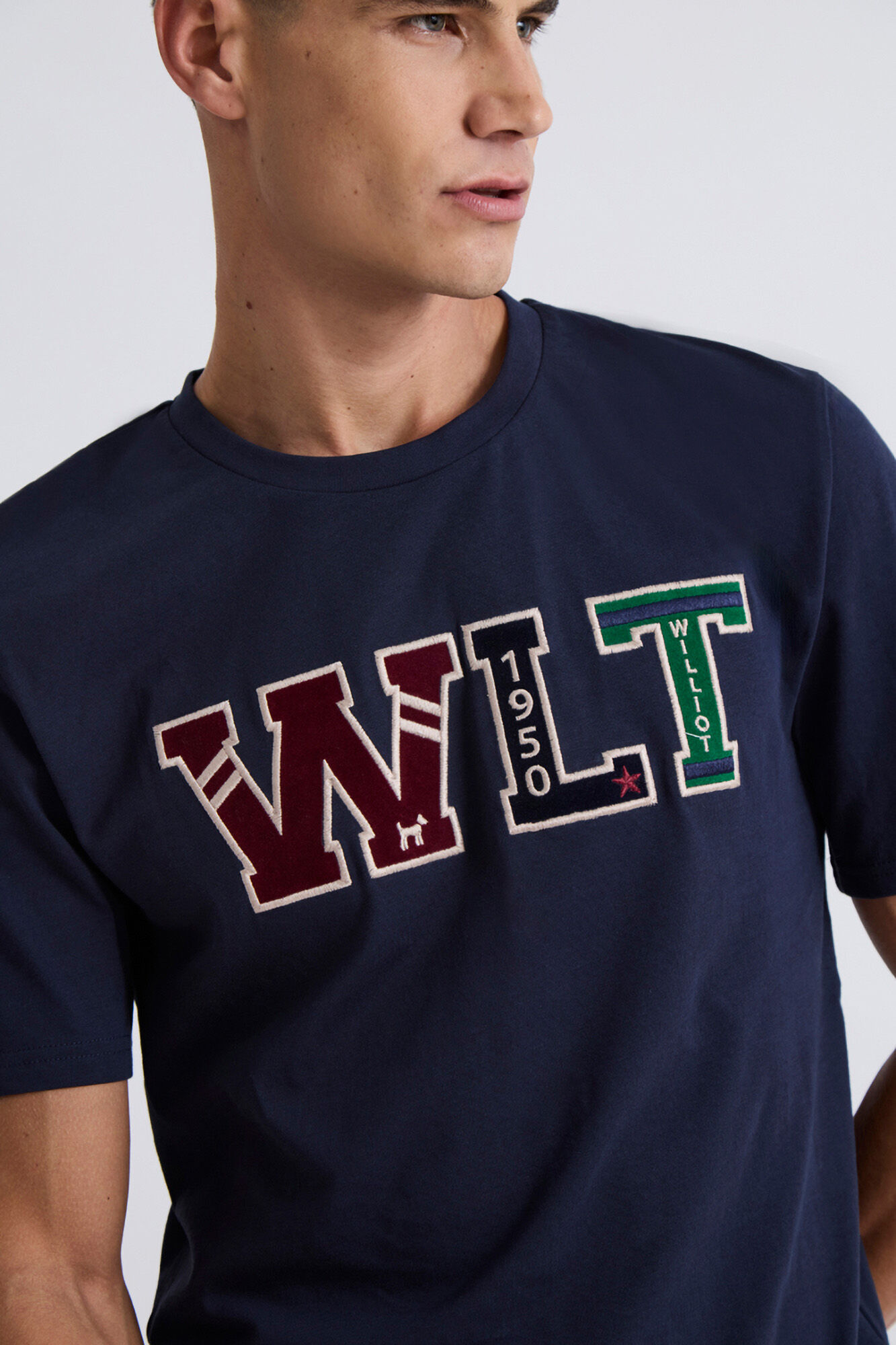 Williot T-shirt com o logo da WLT