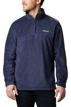 Cortefiel Steens Mountain half-zip fleece™ round neck sweatshirt Blue