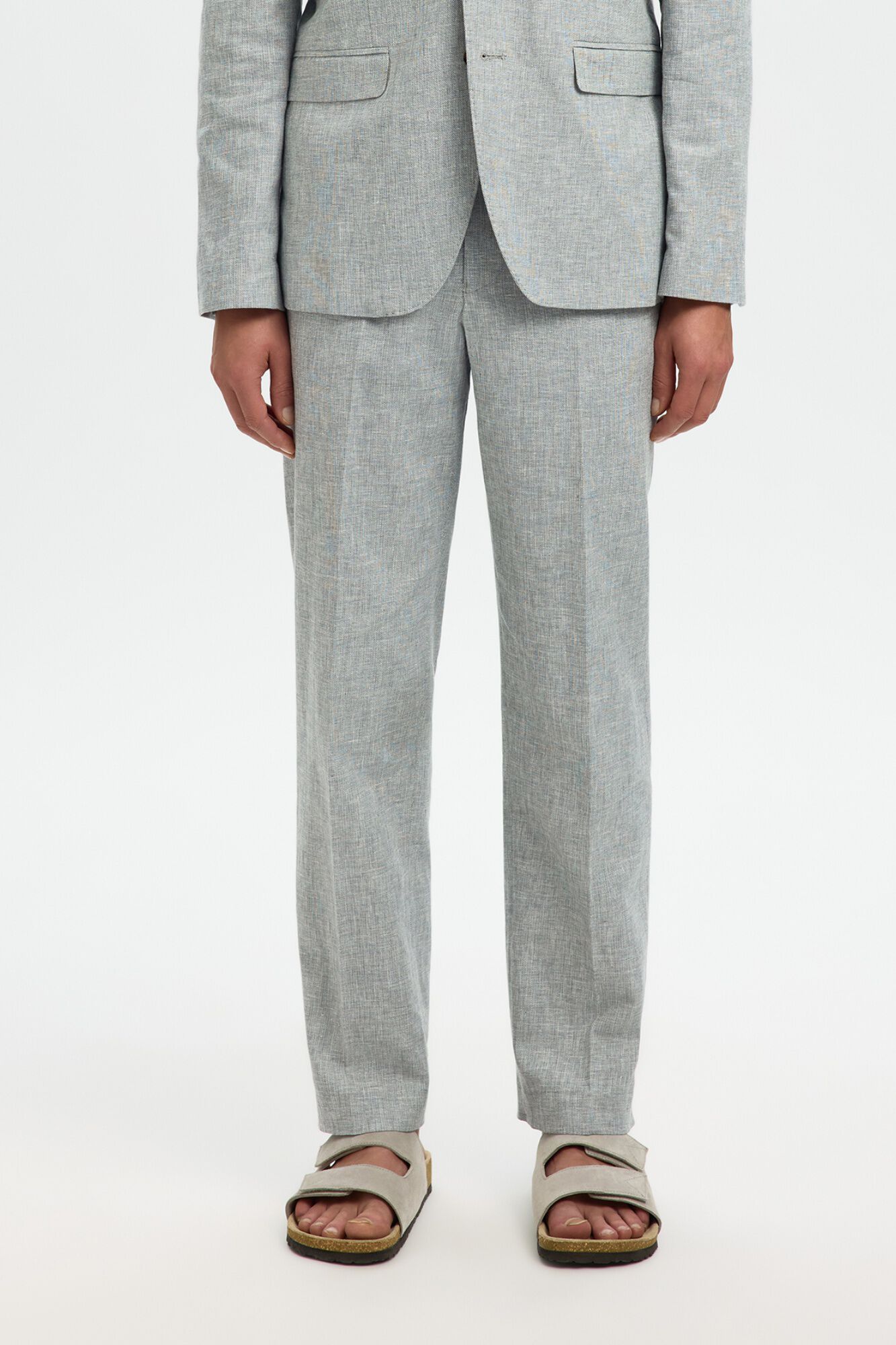 Selected Pantal&oacute;n lino vestir