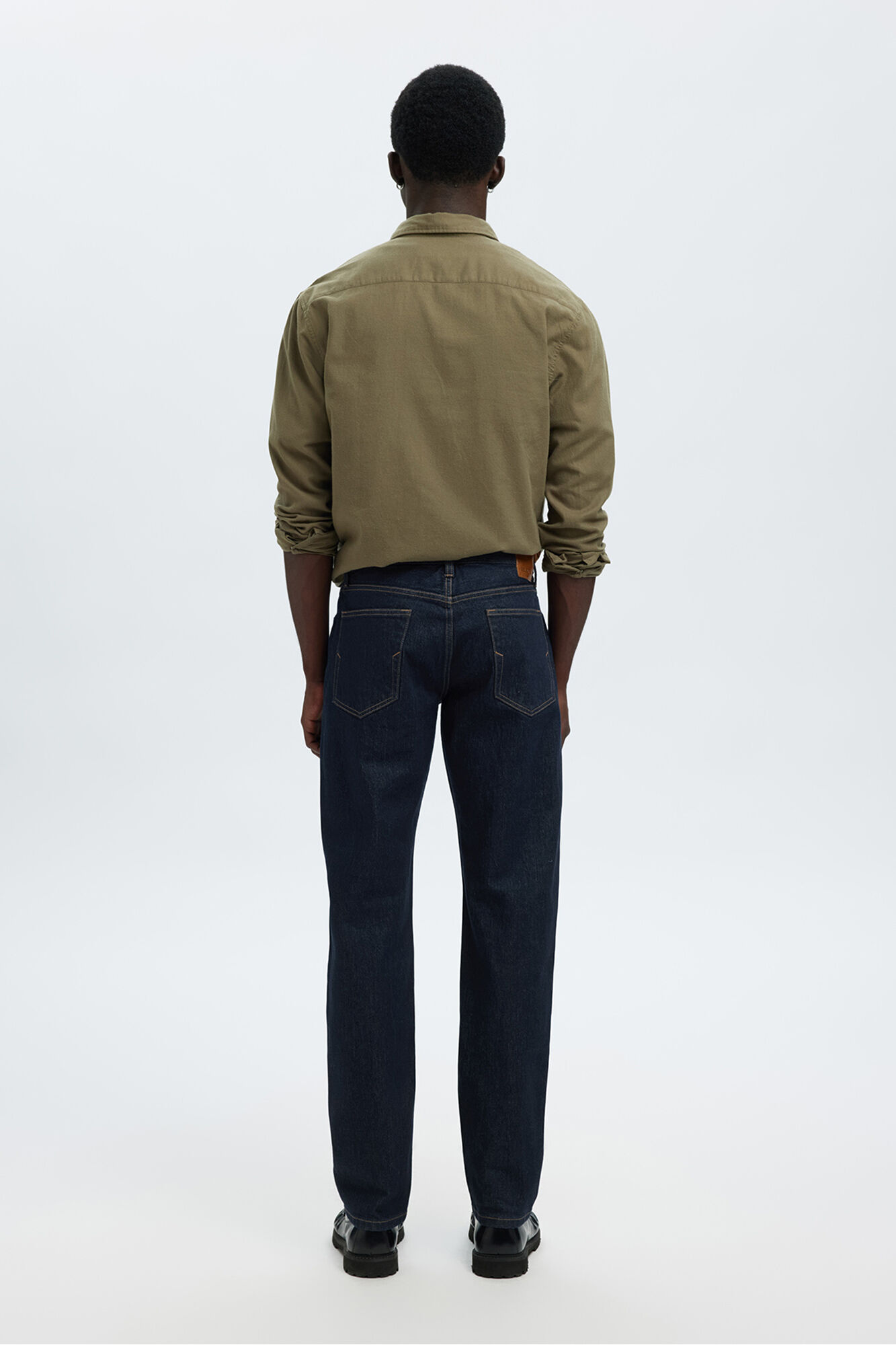 Selected Cal&ccedil;a cal&ccedil;a Slim Fit  Azul