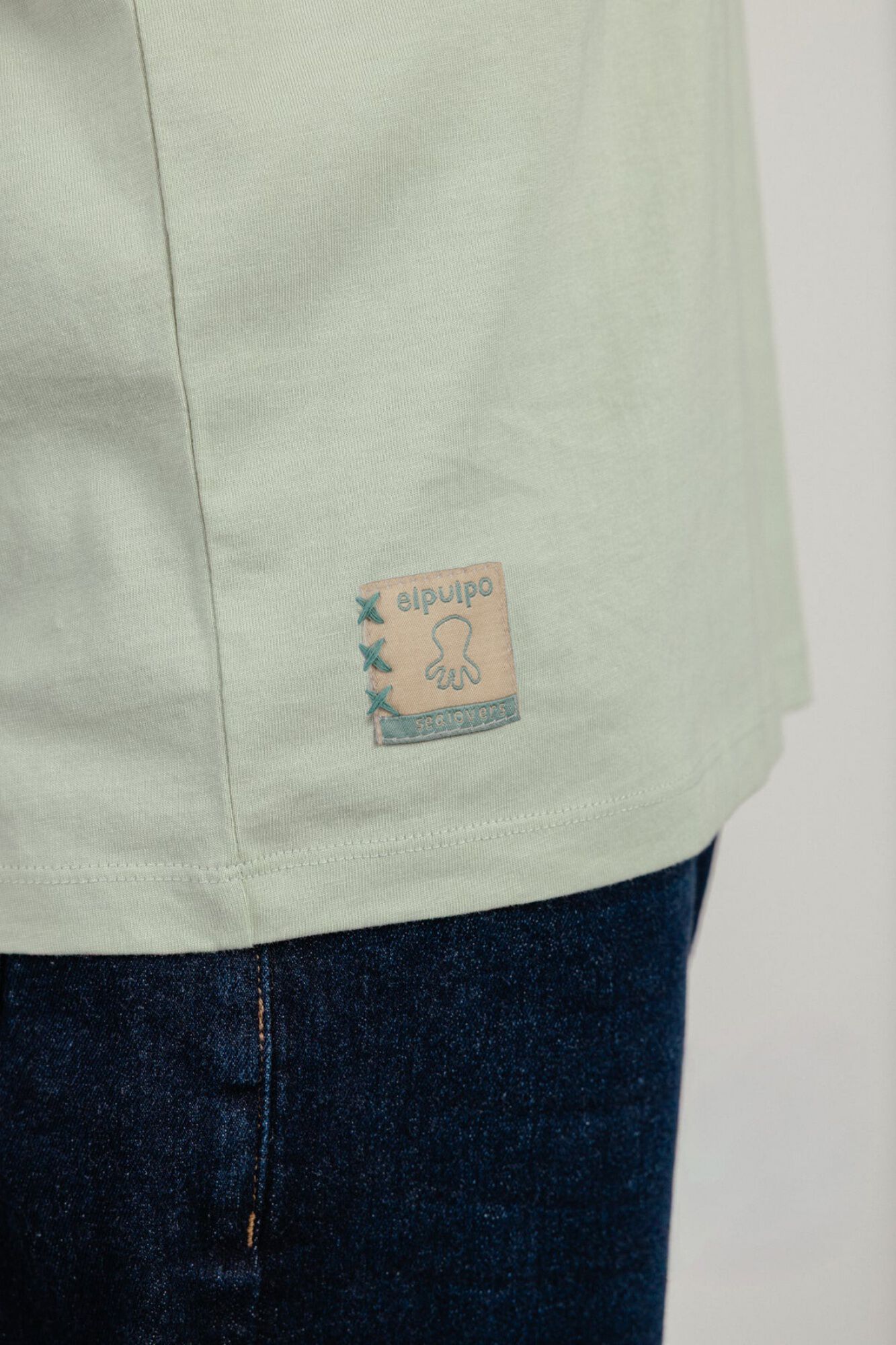 elPulpo T-shirt manga curta Verde
