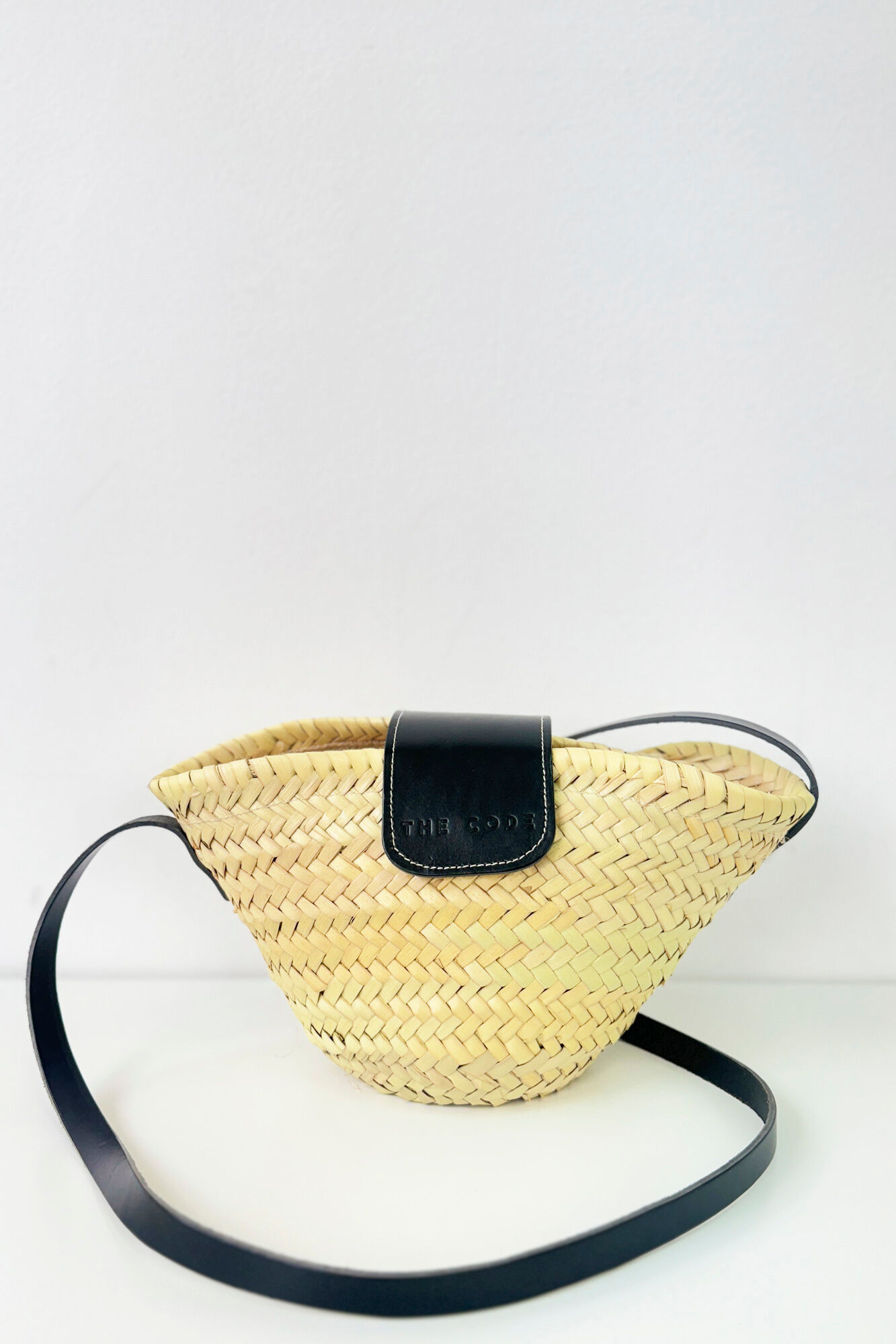 The Code Bolsa tote de pele urbano Preto