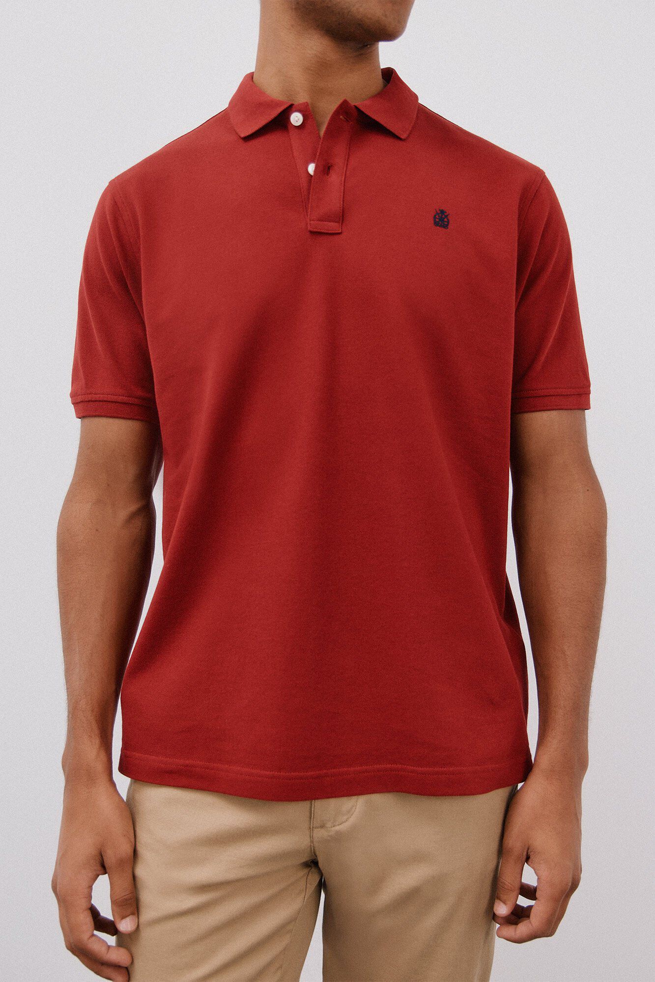 Cortefiel Basic piqu&eacute; polo shirt