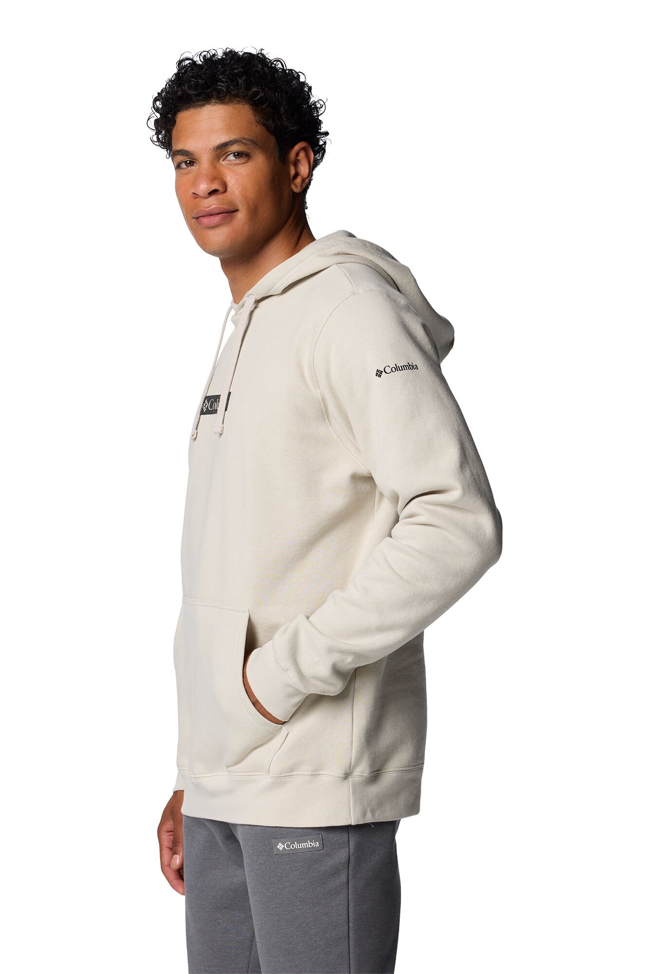 Columbia Columbia para homem com Sweatshirt estampado Trek&trade; capuz Tostado