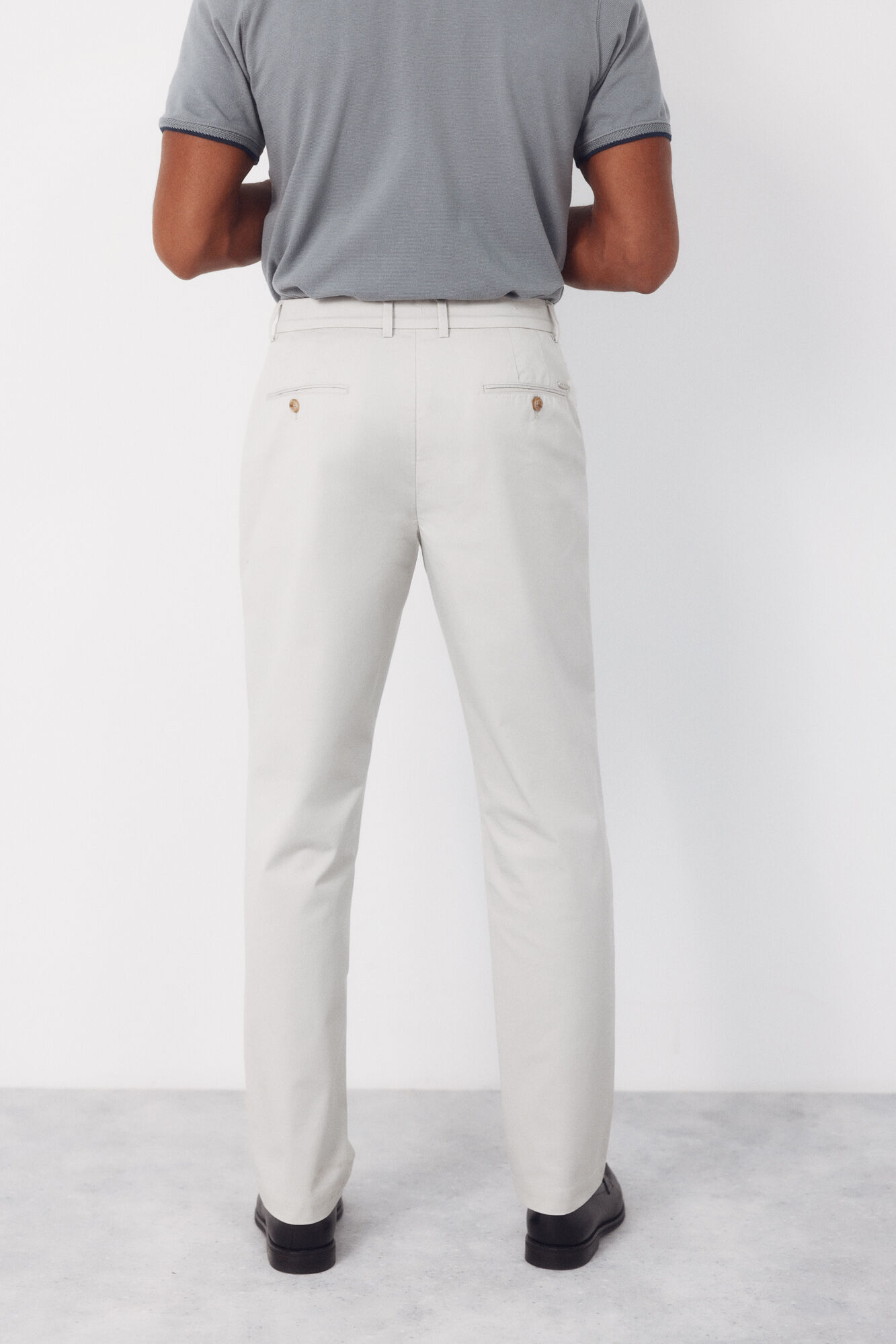 Cortefiel Chinese tapered tongs Ivory