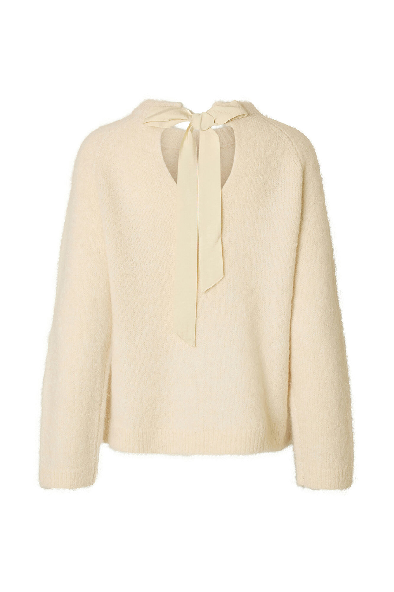 Selected Camisola de la&ccedil;ada de alpaca Tostado