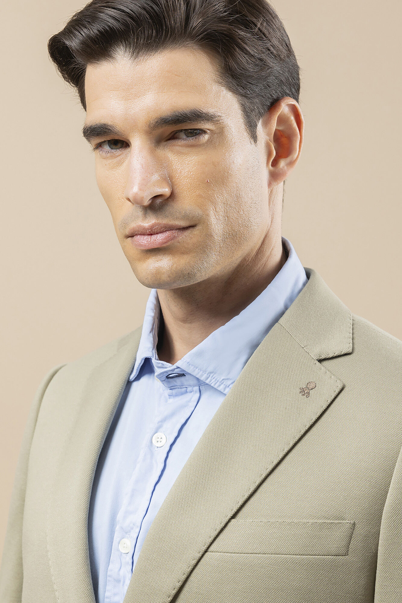 elPulpo Jersey-knit blazer Kaki