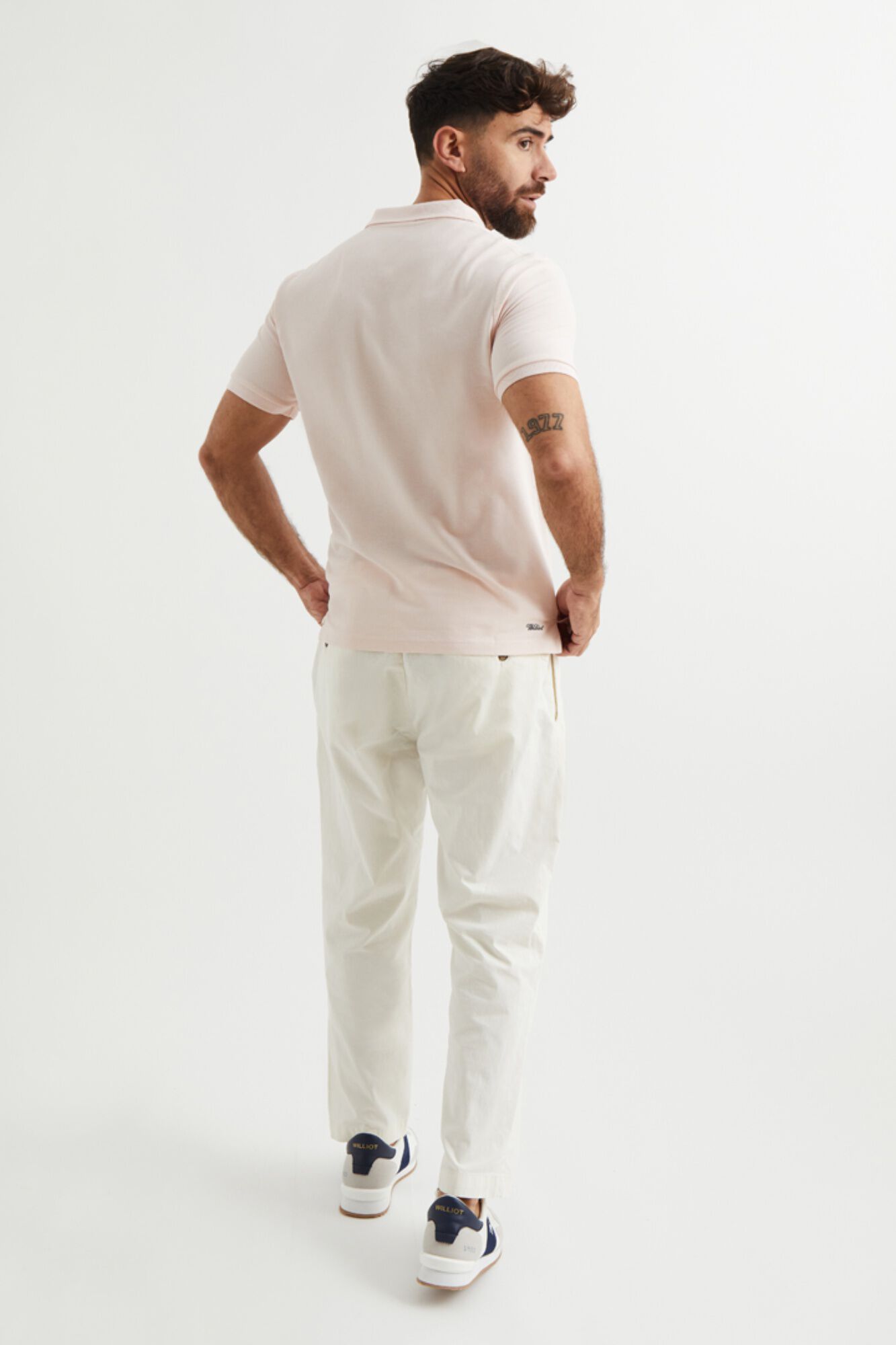 Williot Life polo shirt Pink