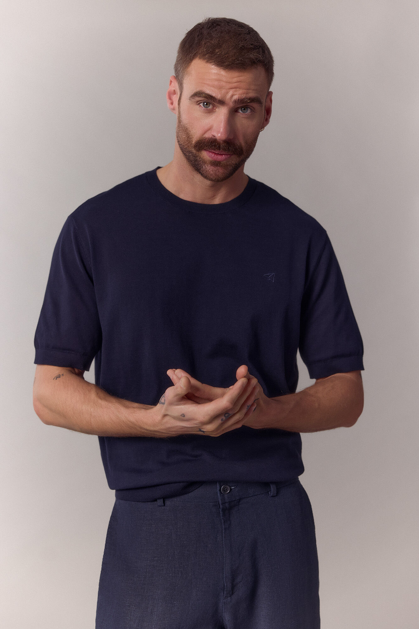 OOTO T-shirt camisola premium manga curta em algod&atilde;o