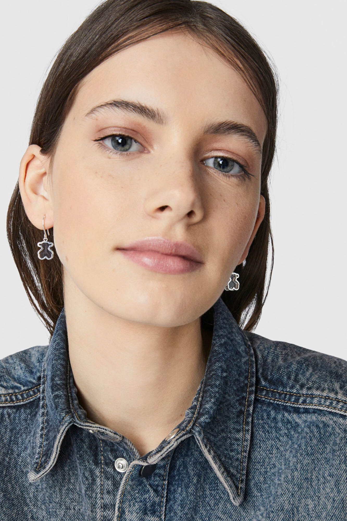 Tous Galaxy silver earrings Grey