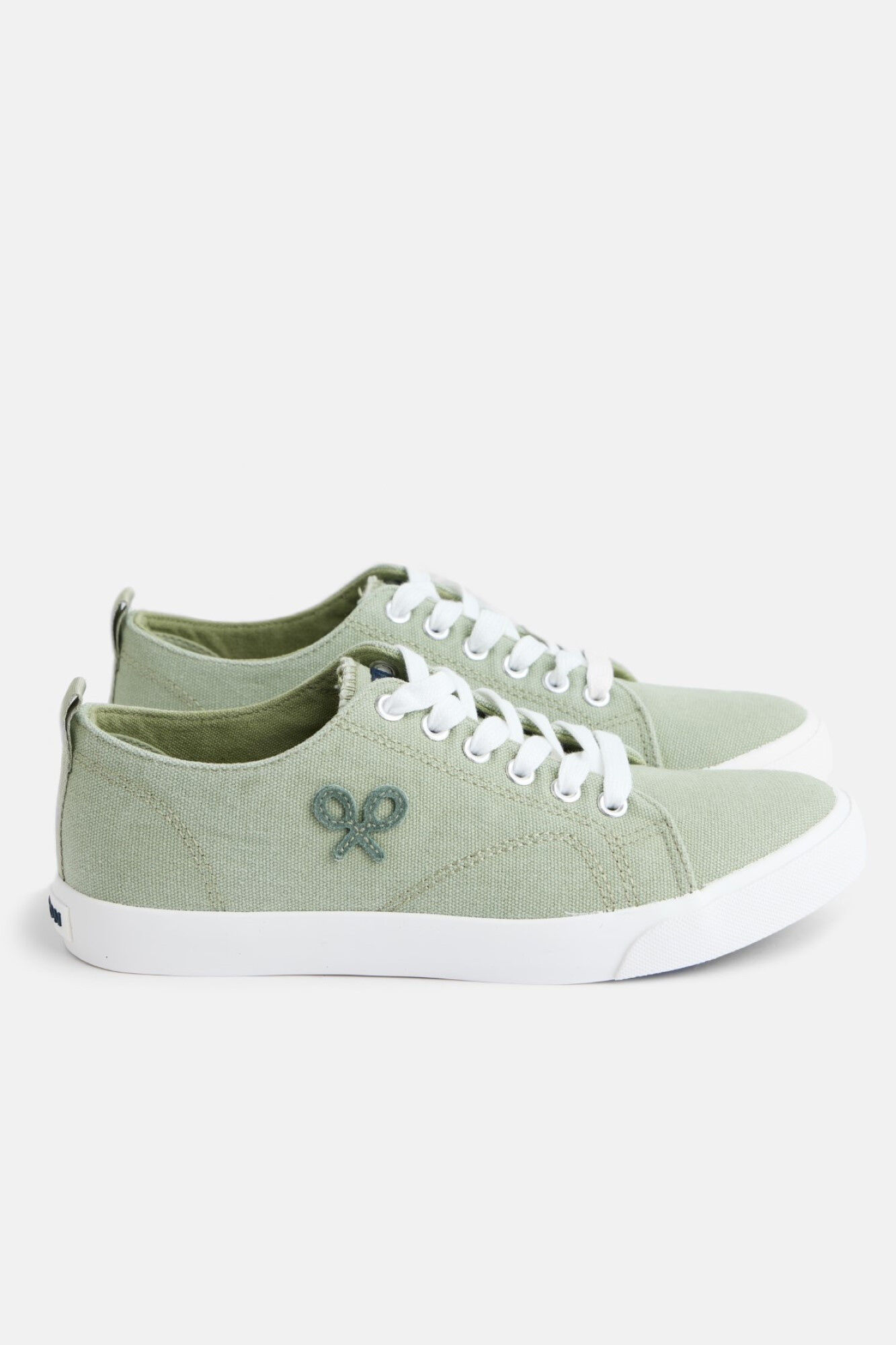 Silbon Zapatilla cl&aacute;sica lona Verde