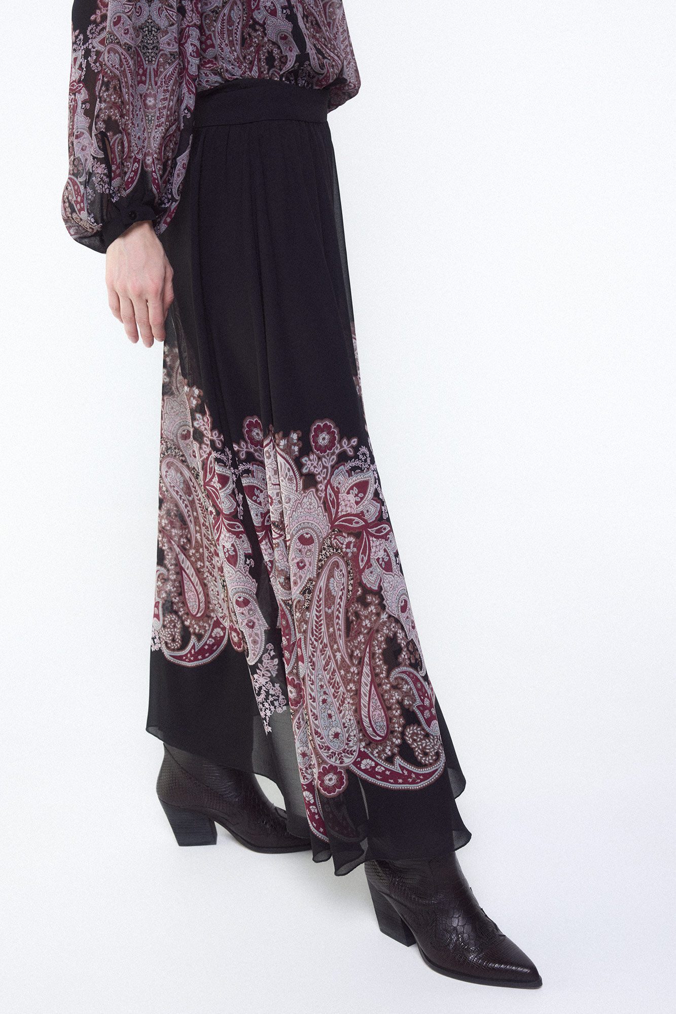 Slowlove Falda estampado Multicolor