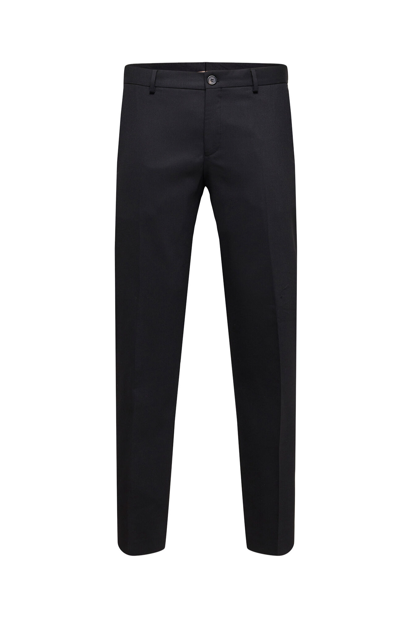 Selected Cal&ccedil;as de fato Slim Fit Preto