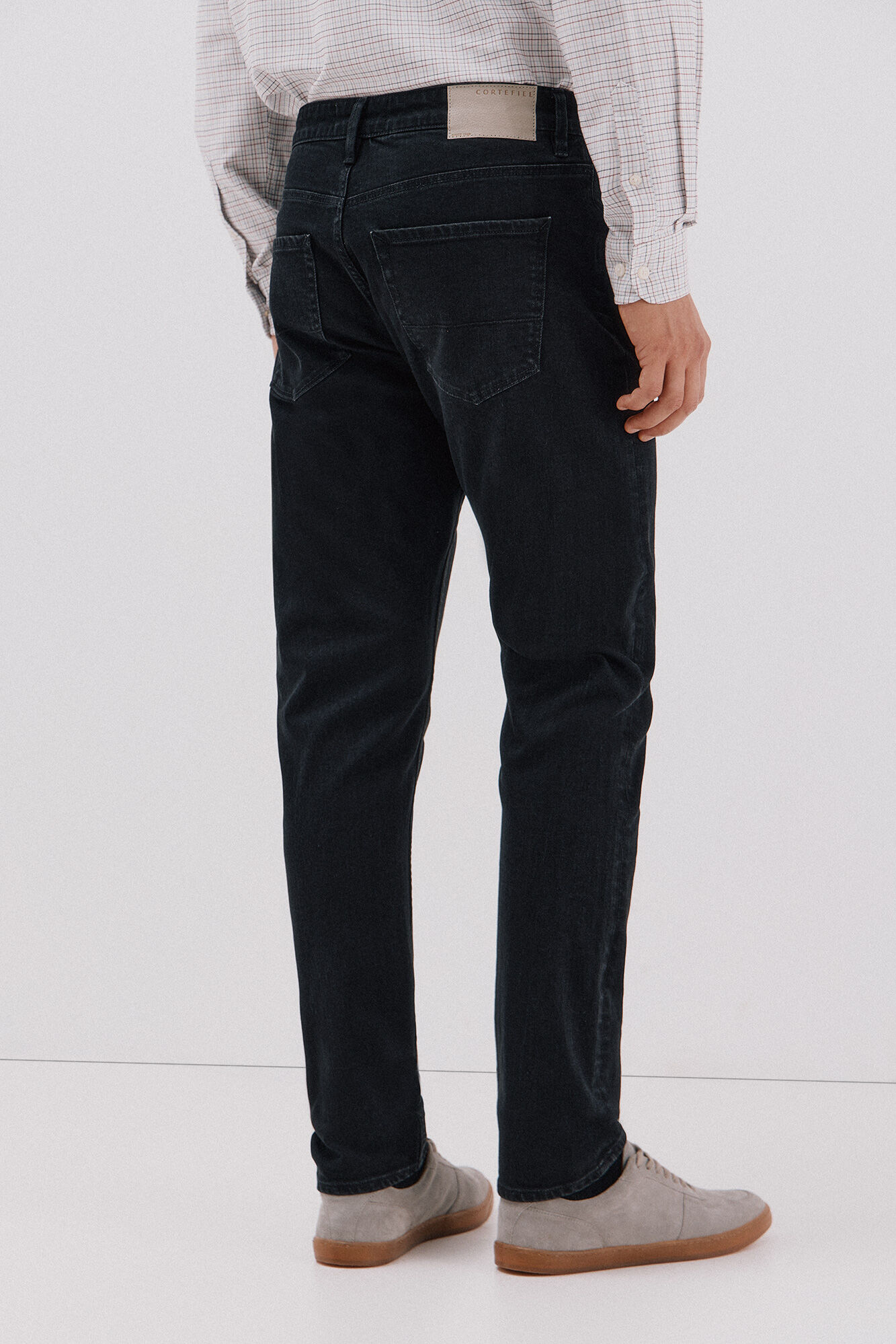 Cortefiel Pantal&oacute;n vaquero slim fit Negro