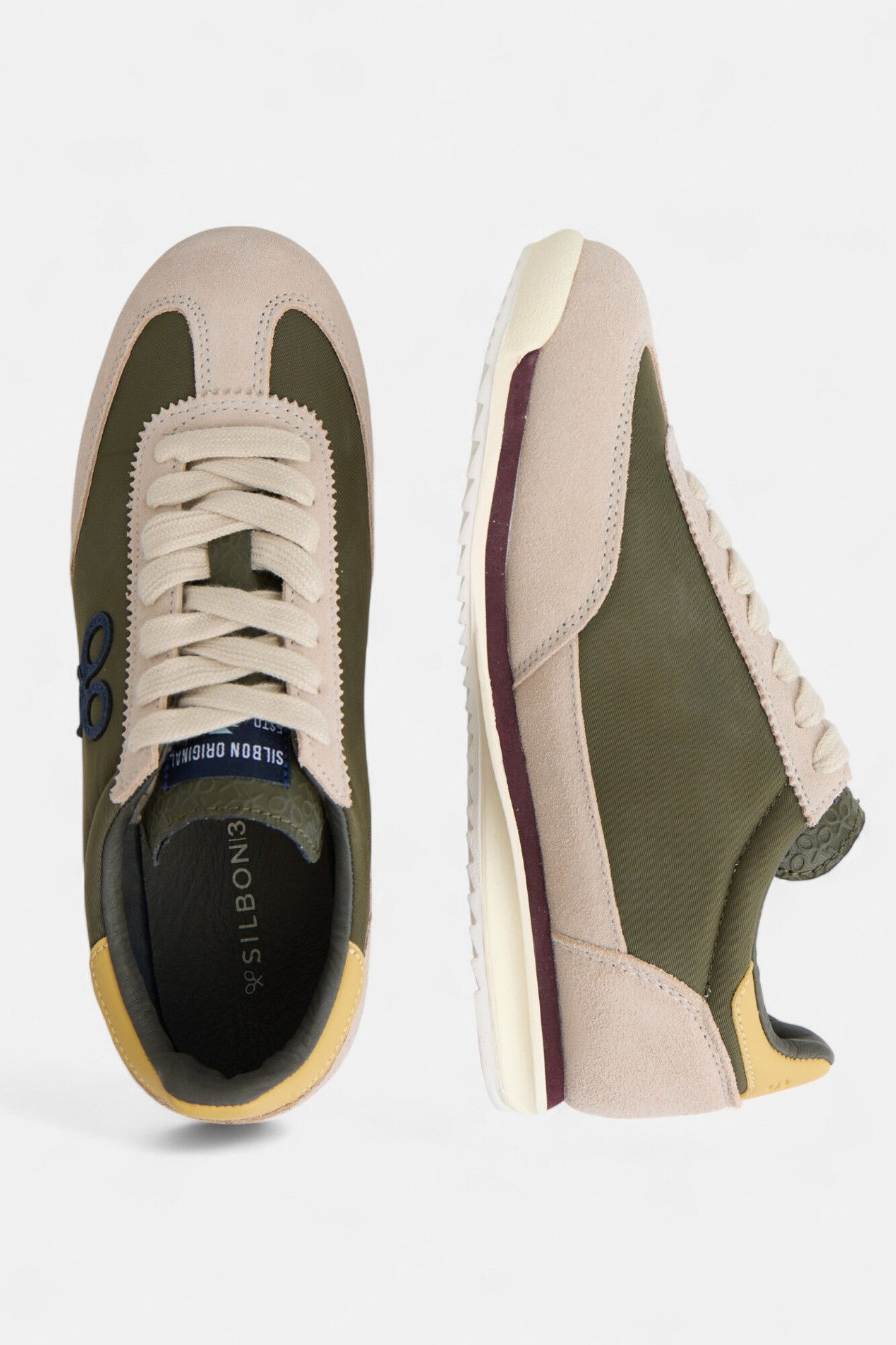 Silbon Zapatilla vintage Beige