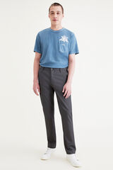 Dockers Cal&ccedil;a cal&ccedil;as chino Slim Fit Original para homem Cinzento