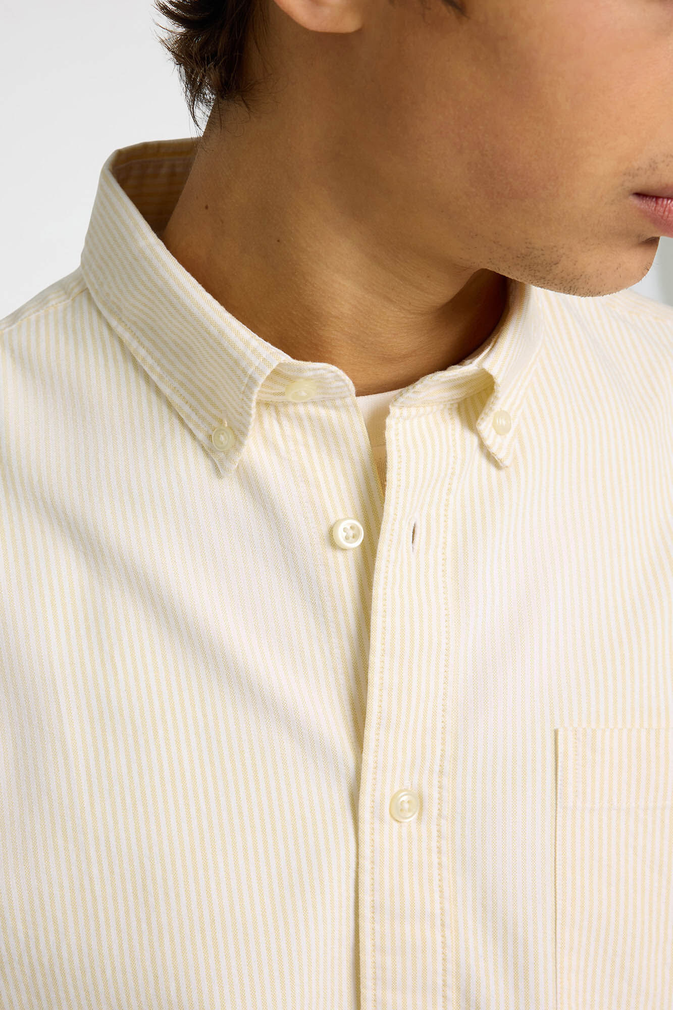 Selected Regular Fit Oxford Shirt  Yellow