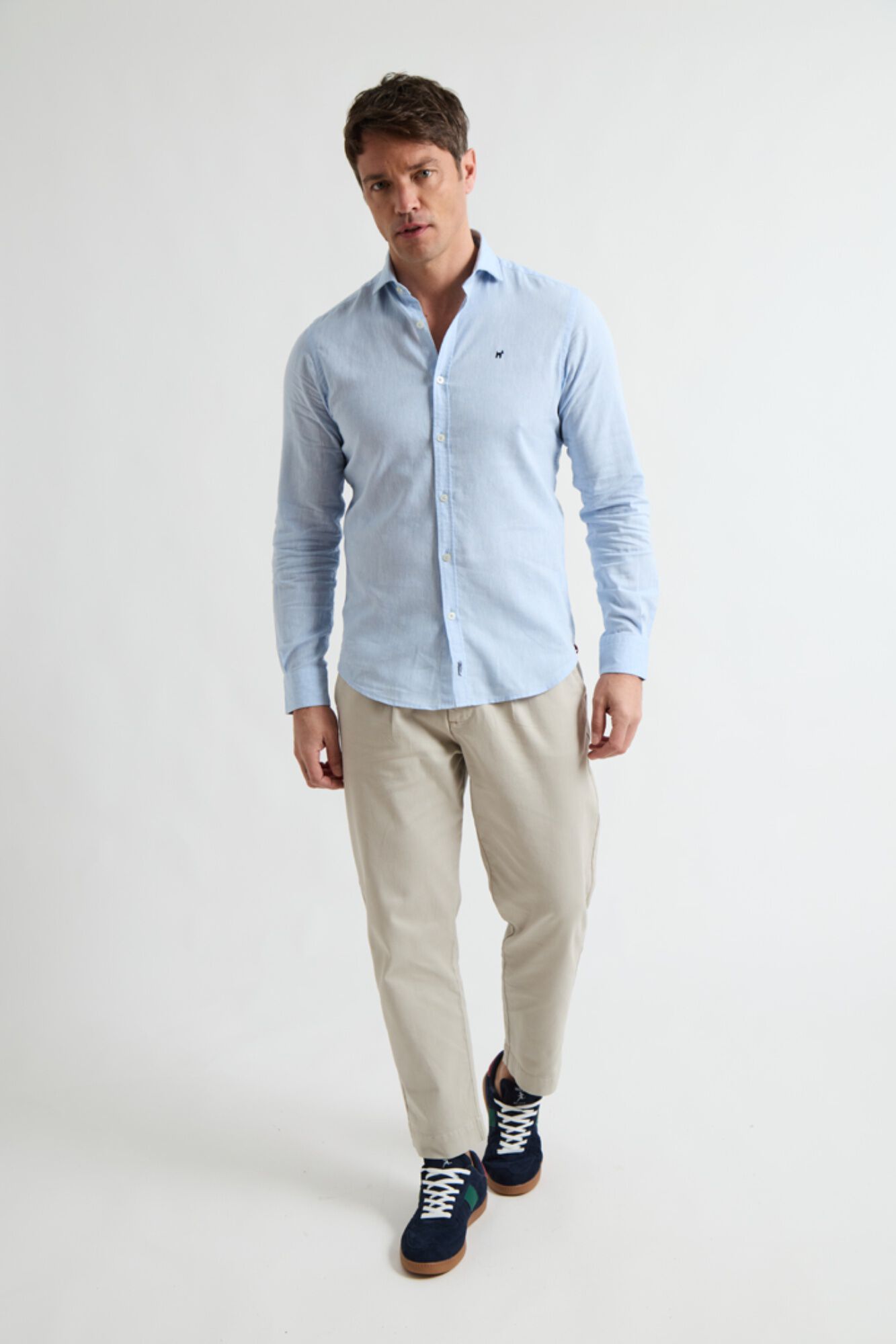 Williot Camisa Lino Mil Rayas