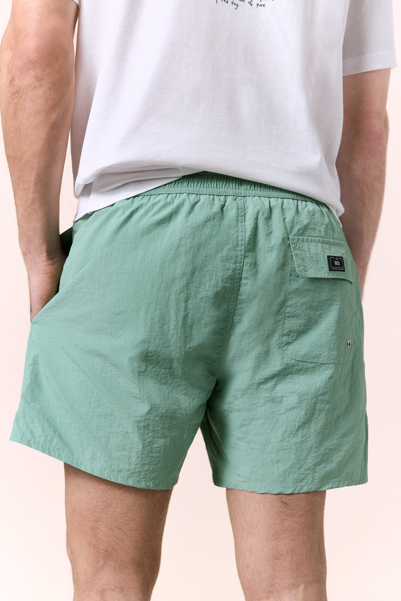 OOTO Fato de banho liso OOTO Verde