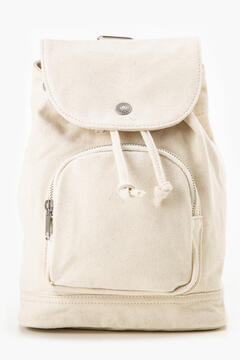 Cortefiel Sling backpack Ivory