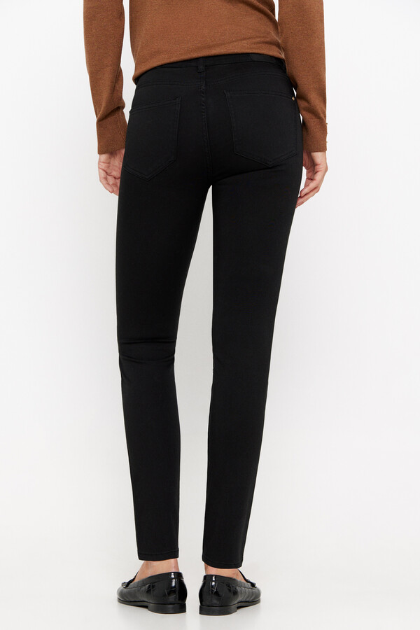 Cortefiel Sensational colour trousers Black