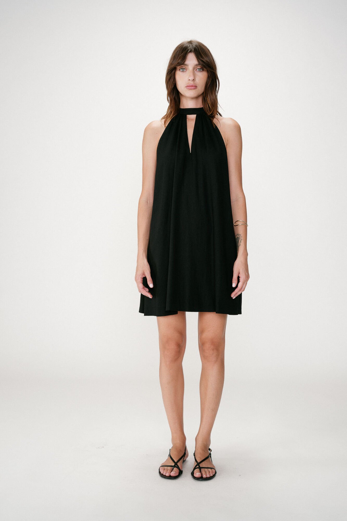 Grace & Mila Whola halterneck short dress