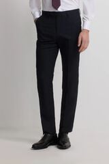 Silbon Pantal&oacute;n traje natural stretch Azul marino