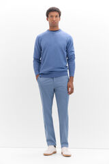 Cortefiel Pantalón chino regular fit Blue