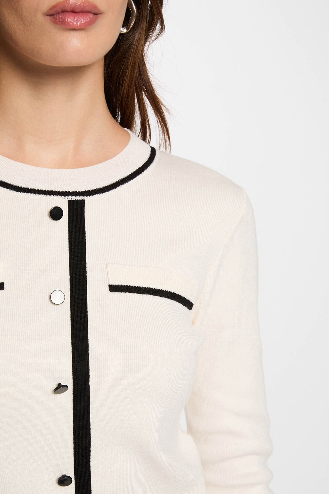 Morgan Camisola gola redonda