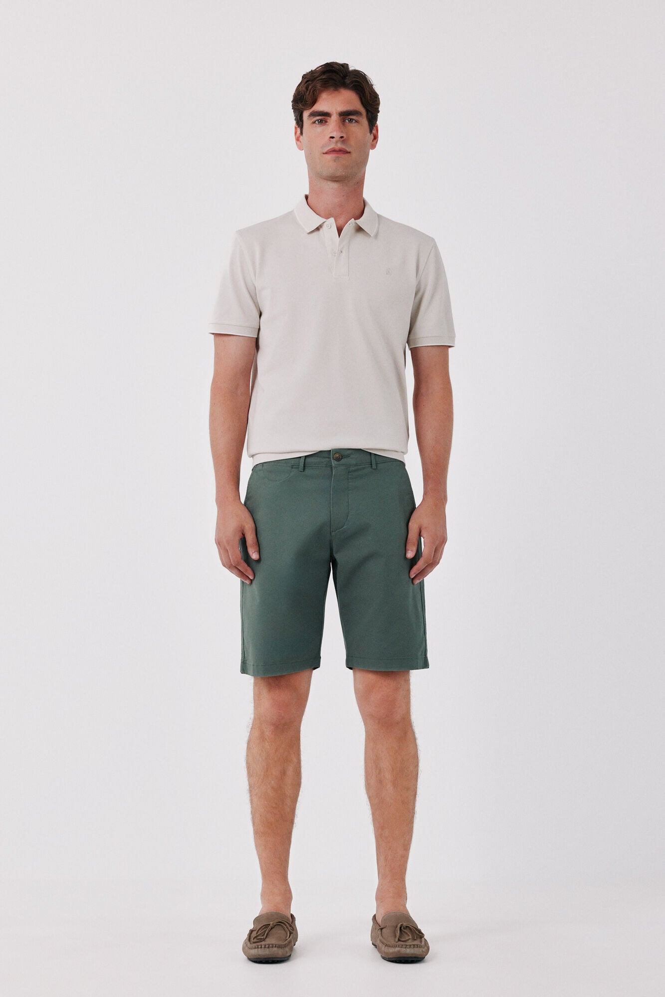Cortefiel Basic regular Bermuda shorts