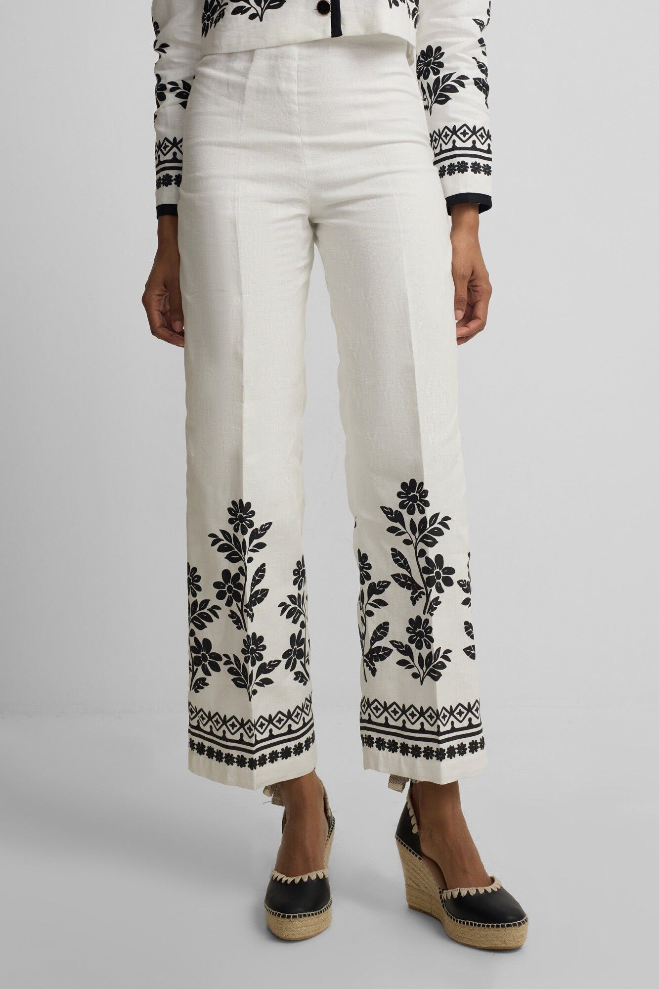 Silbon Pantalon estampado flores