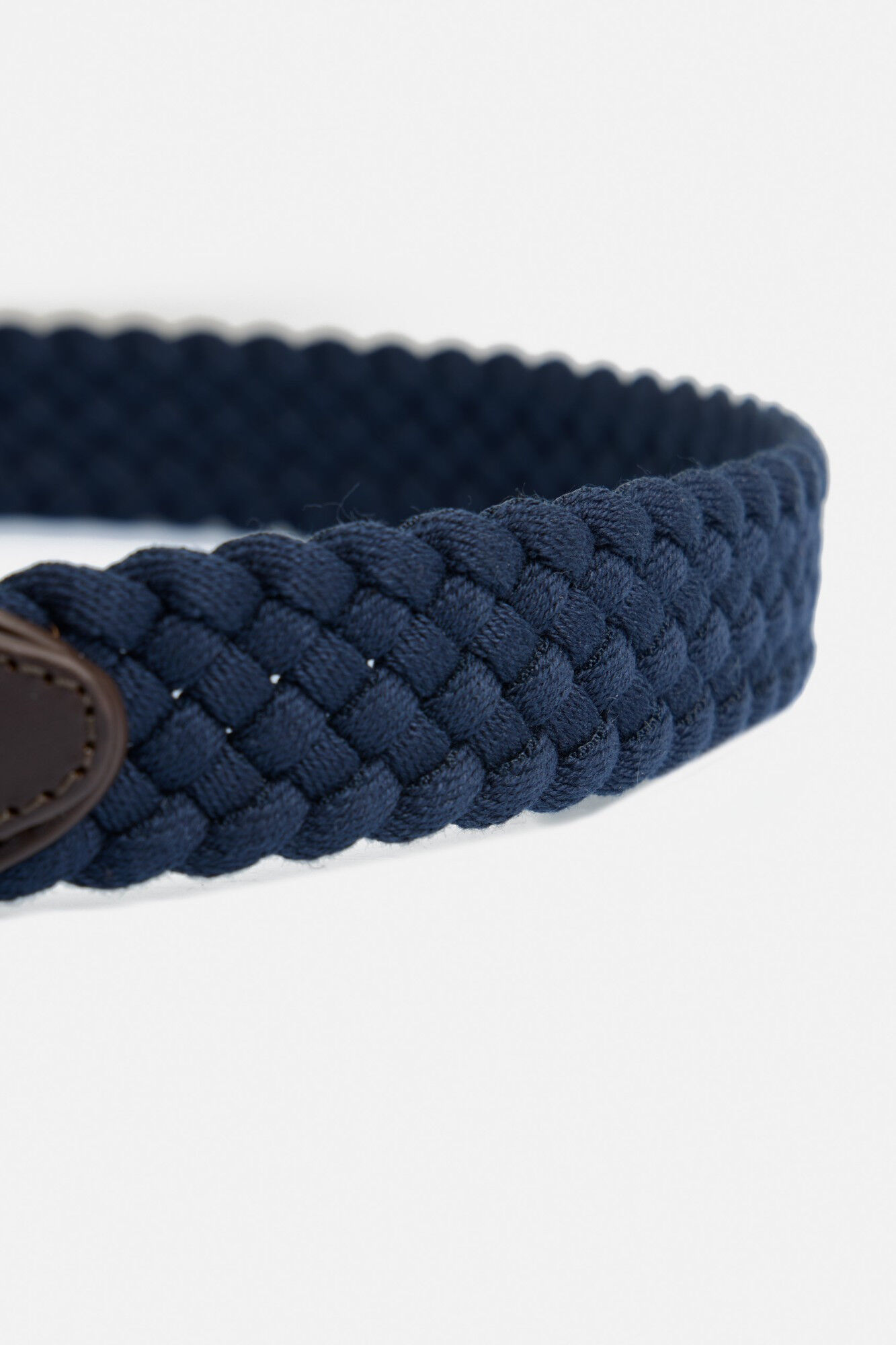Silbon Cintur&oacute;n trenzado Azul marino