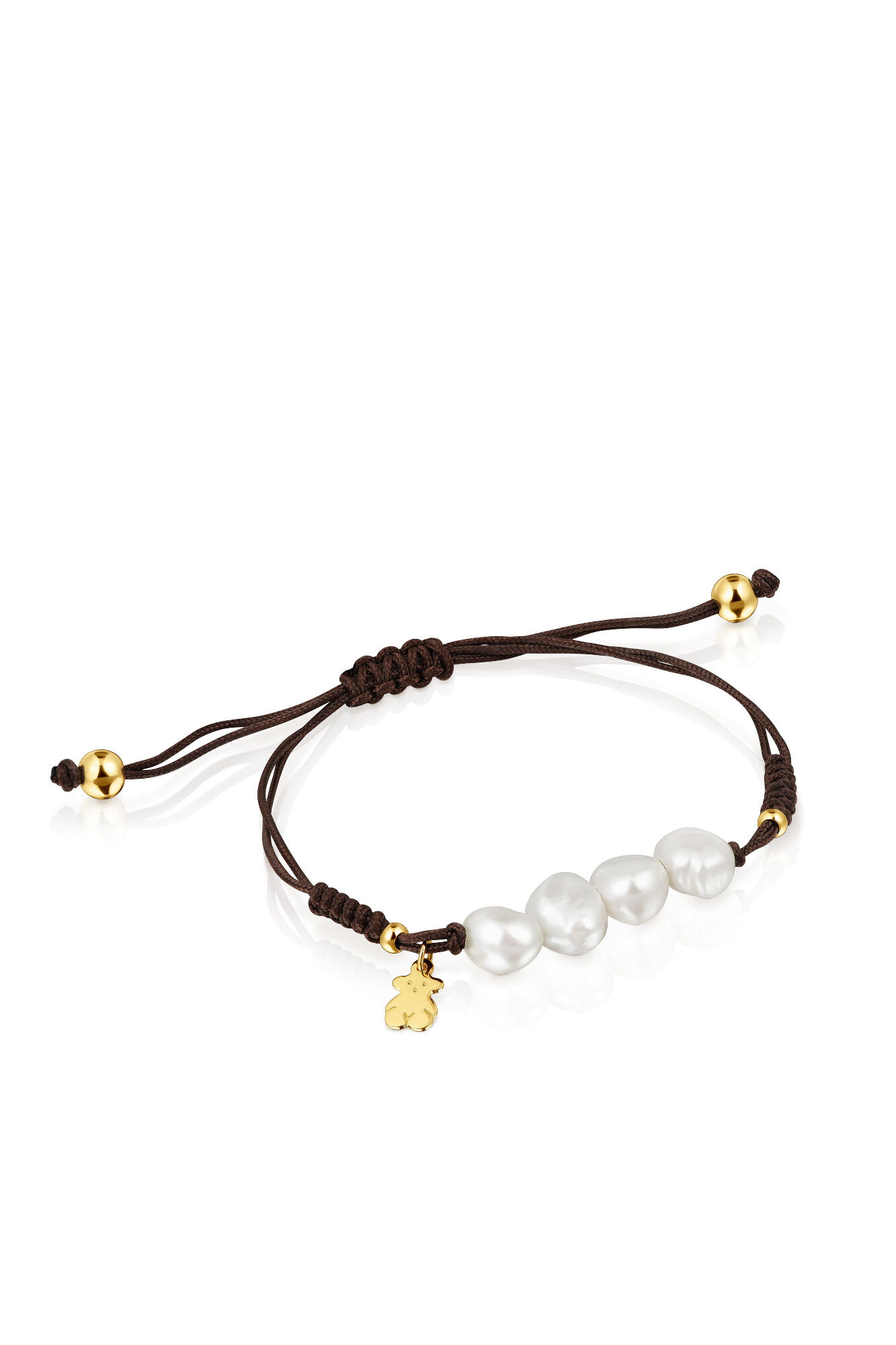 Tous Pulsera con ba&ntilde;o de oro 18 kt