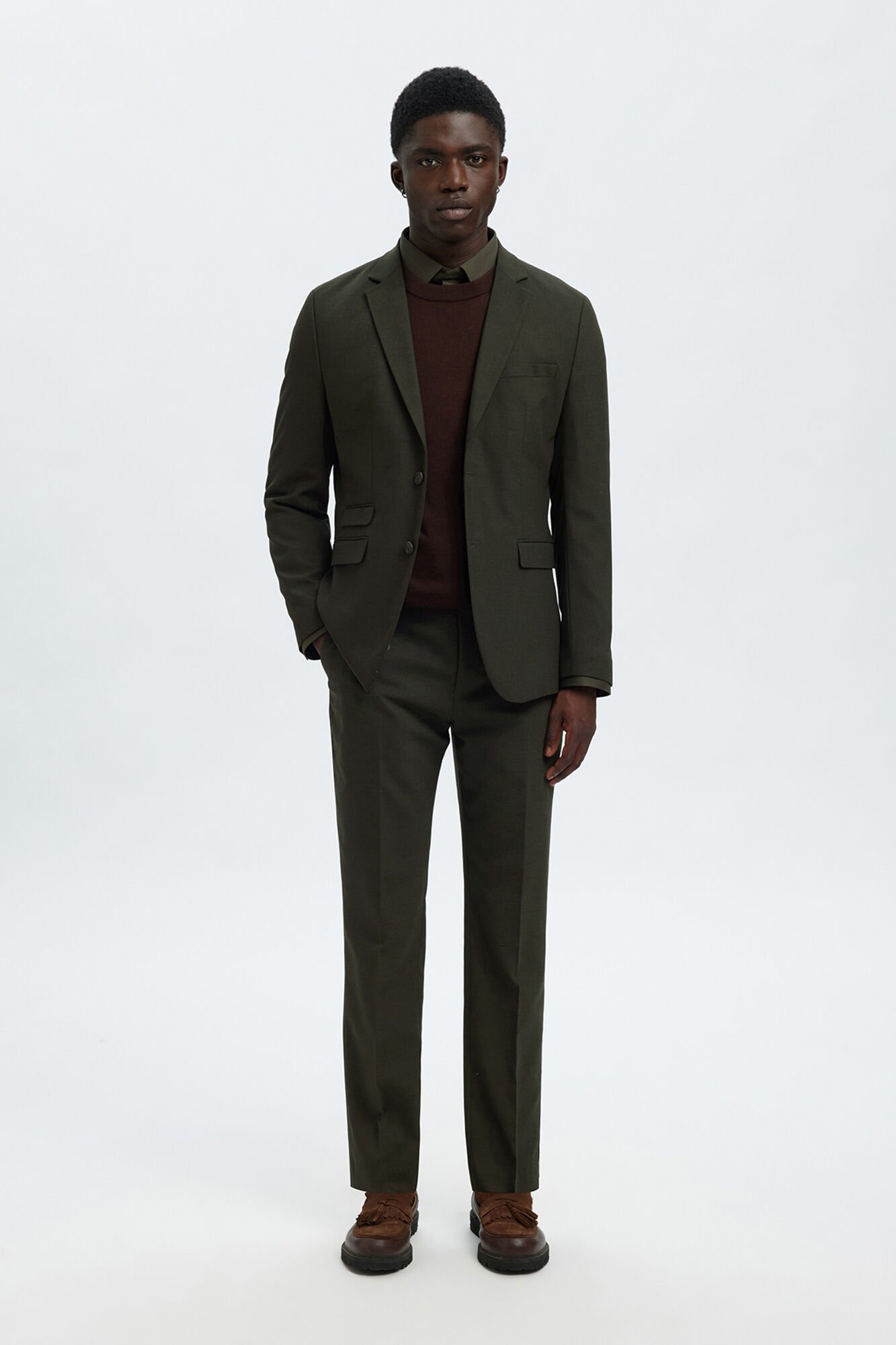 Selected Americana de traje Slim Fit