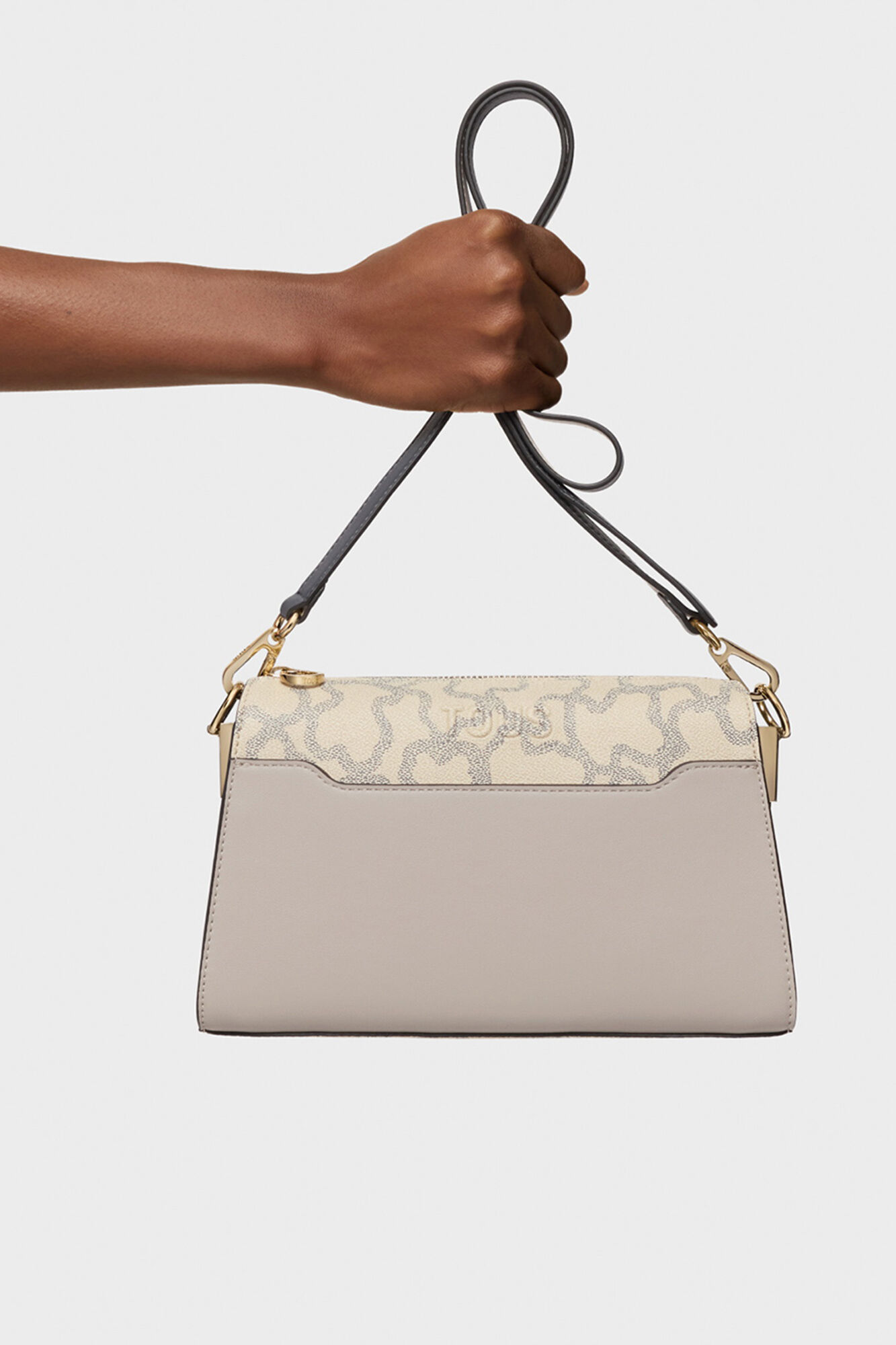 Tous Kaos Icon Medium Crossbody Bag Beige