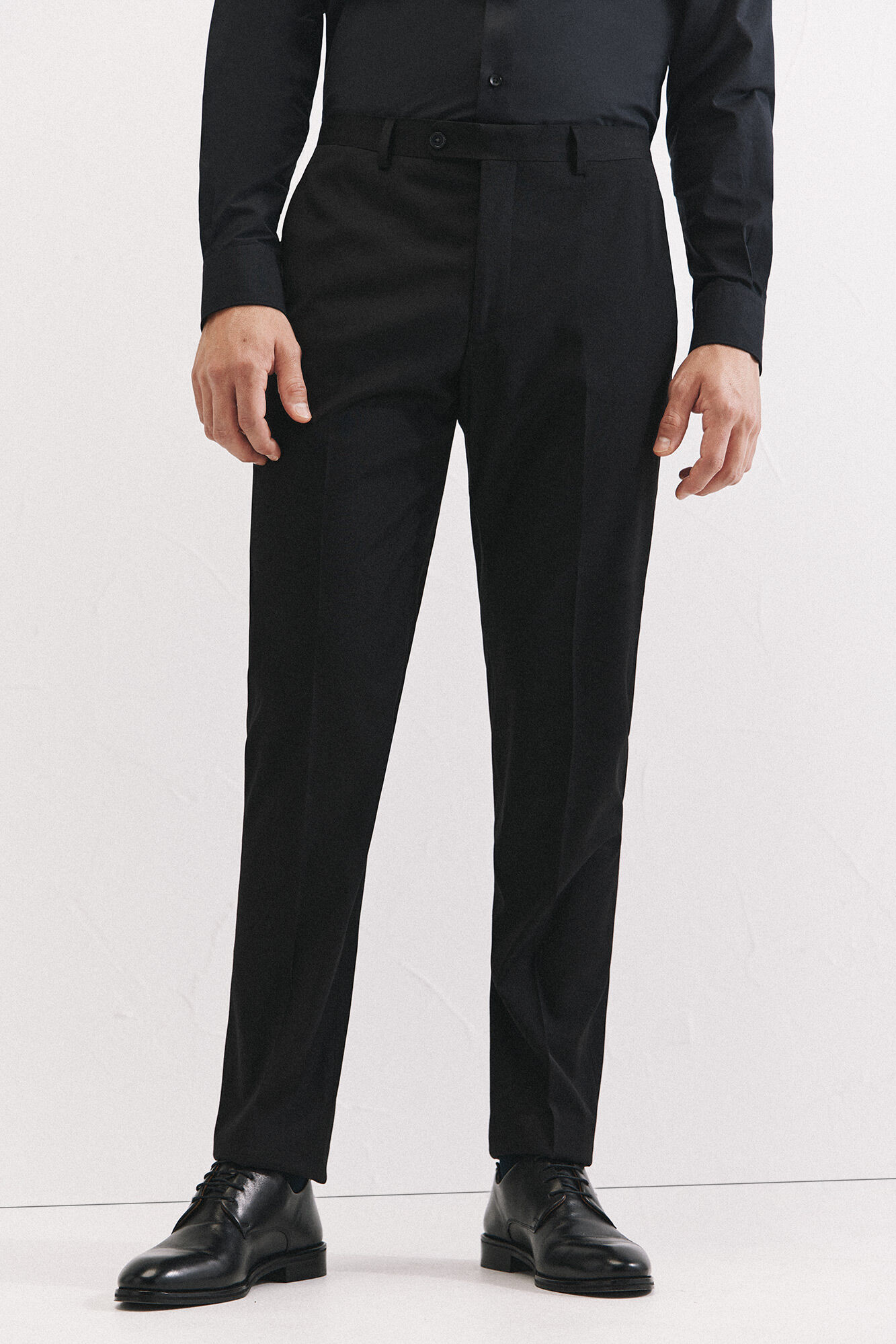 Cortefiel Black trousers series xxi