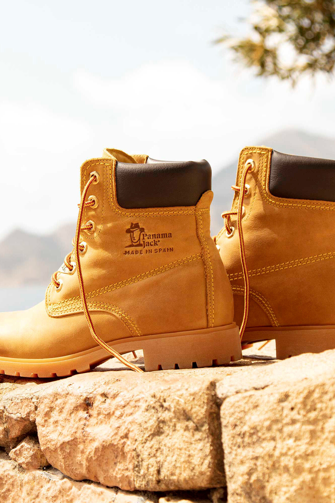 Panama Jack Botas de pele com forro de pele