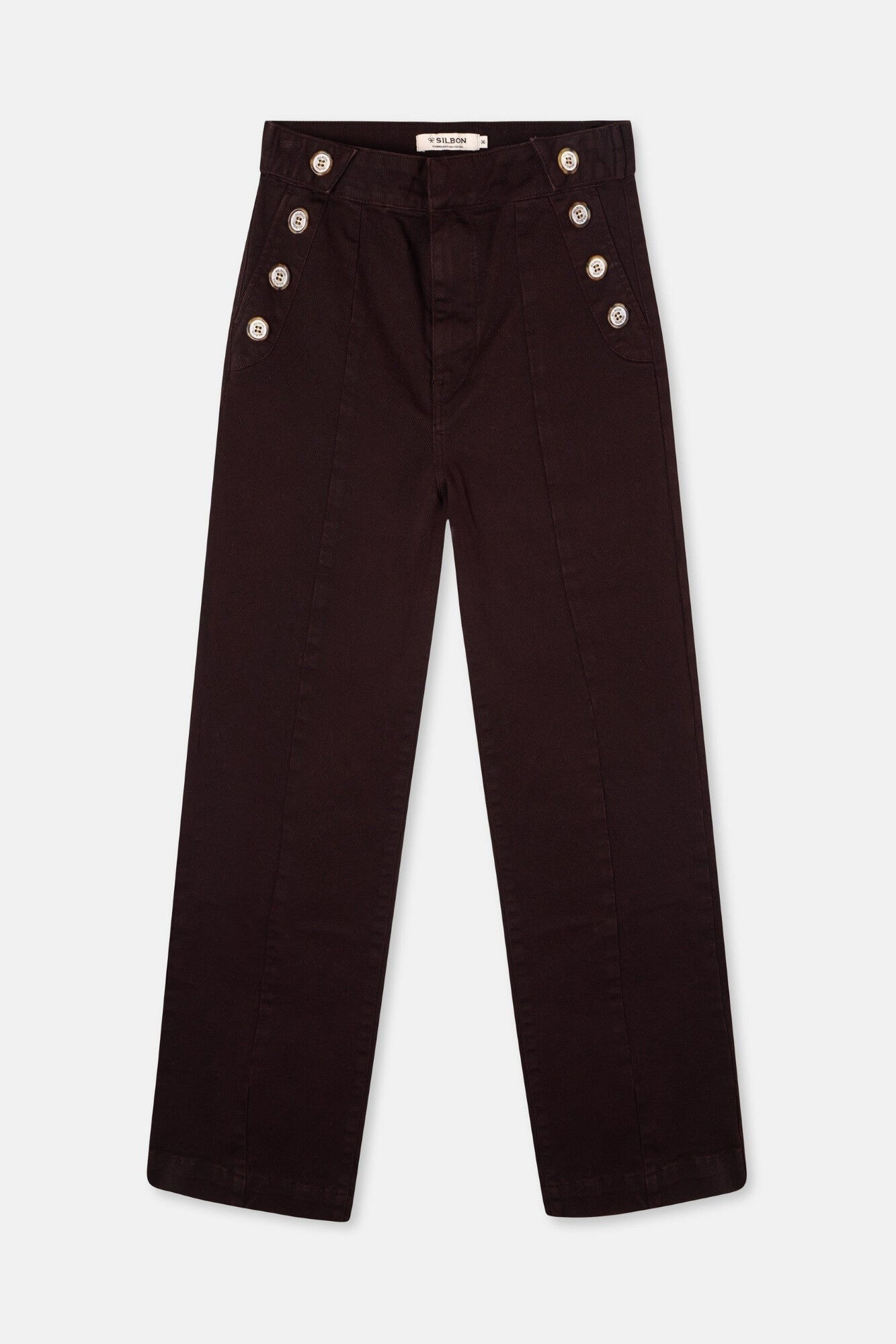 Silbon Cal&ccedil;a de culotte Castanho