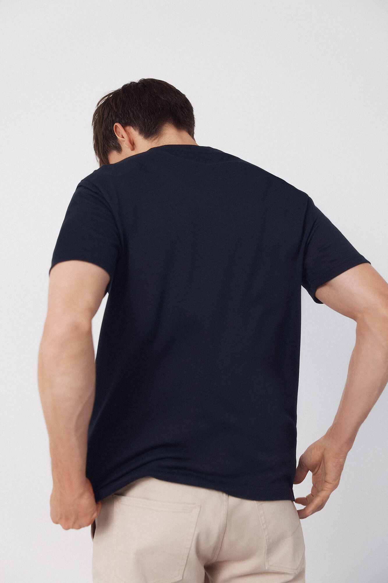 Cortefiel Coolmax&reg; T-shirt Navy