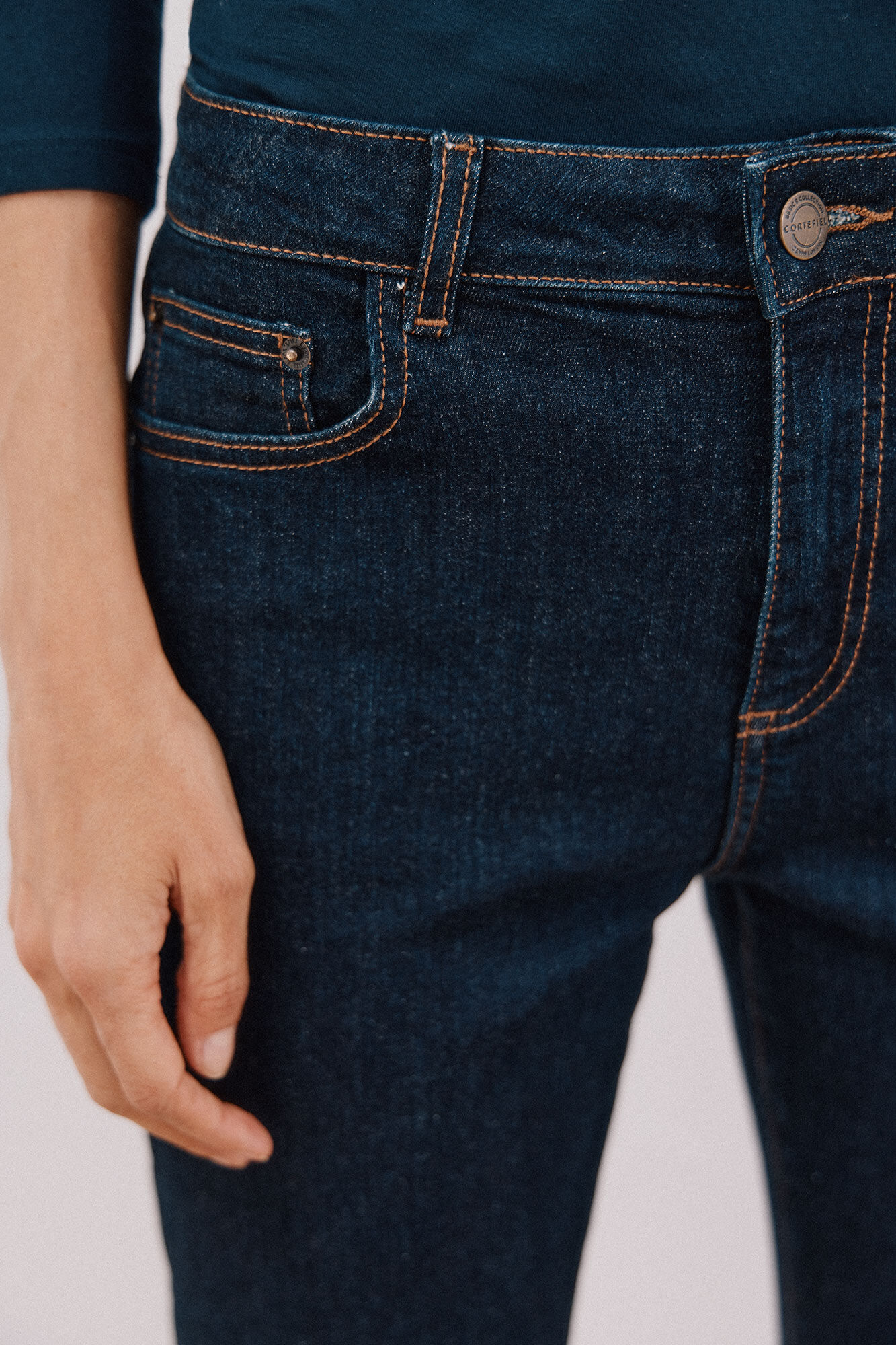 Cortefiel Straight jeans  Blue