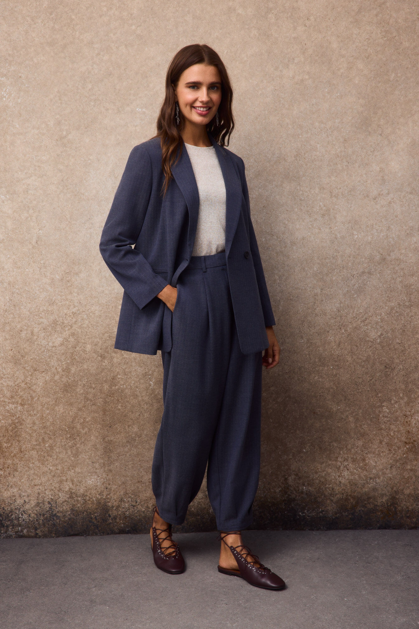 Slowlove Pantal&oacute;n corte barrel
