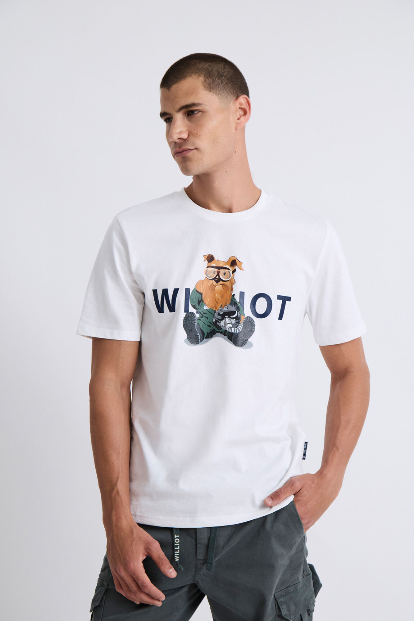 Williot T-shirt piloto do Sr. Williot Branco
