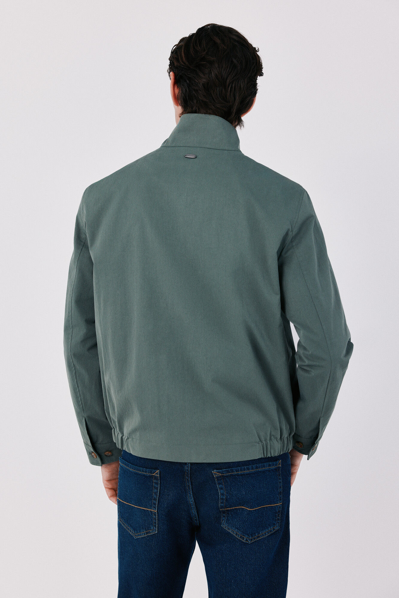 Cortefiel Cotton jacket Kaki