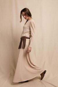 Slowlove Saia capa de malha