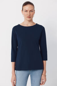 Cortefiel Essential boat neck t-shirt